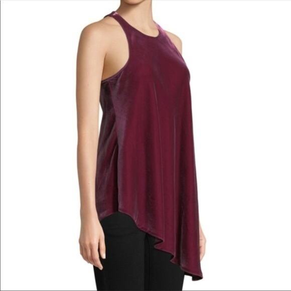 Cinq a Sept Dylan Asymmetrical Top in Gobe Small - Picture 2 of 5